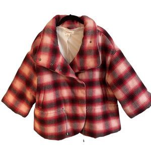 Sundance Red and Black Plaid Jacket